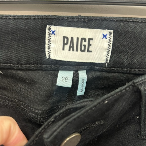 Paige verdugo ultra skinny black jeans 29 - Picture 2 of 7